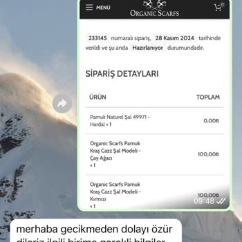 Sipariş Verdim, Ne Kargo Ne İade Var!