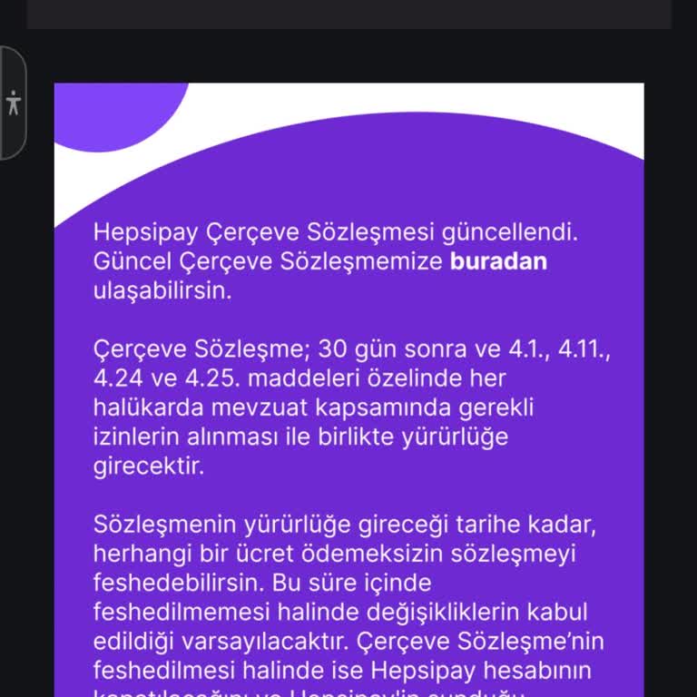 İzinsiz Hepsipay Sözleşmesi Mağduriyeti