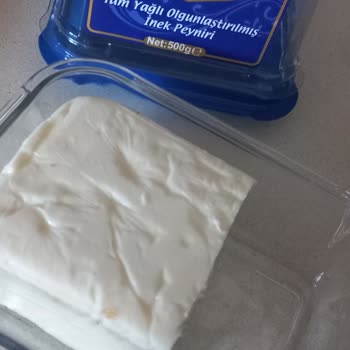 Plastik Gibi Elastik Beyaz Peynir Hayal Kırıklığı