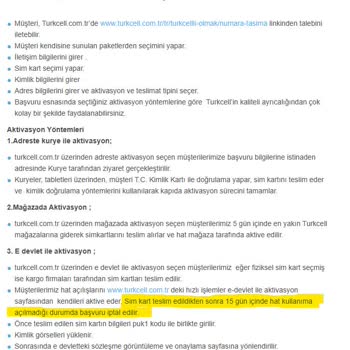 Turkcell'den Hatalı Başvuru İptali Ve Müşteri Hizmetleri Sorunu
