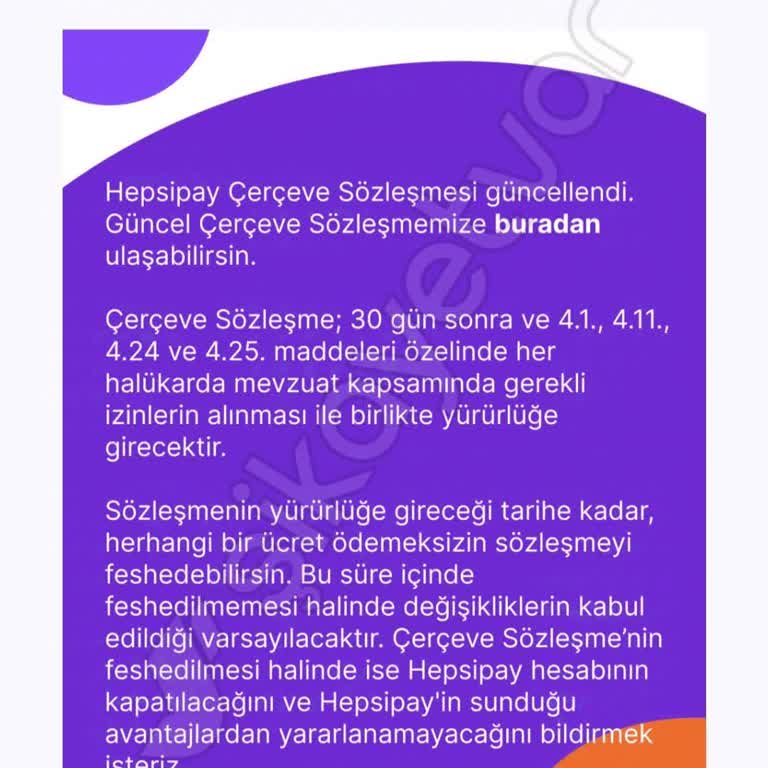 Rızam Dışında Yapılan Hepsipay Sözleşmesi Ve İptal Sorunu