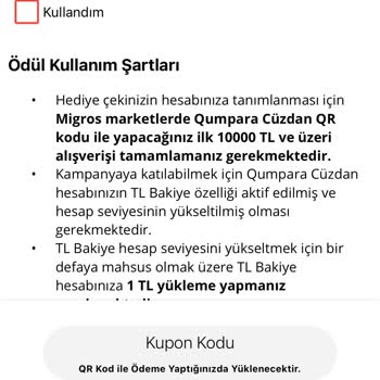 Qumpara Kampanya Değişikliği!