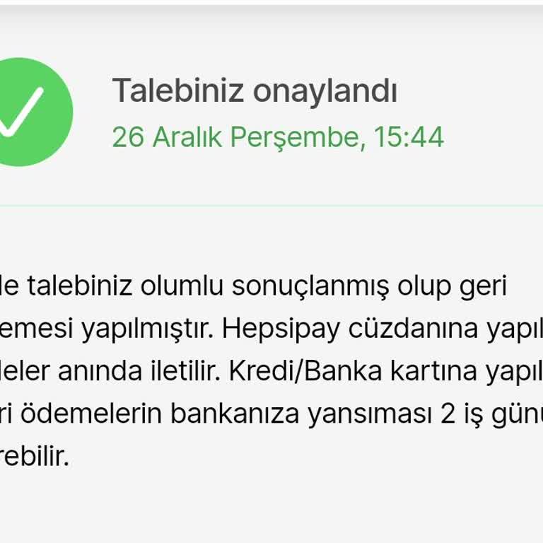 İade Sürecindeki Belirsizlik Ve Çelişkiler