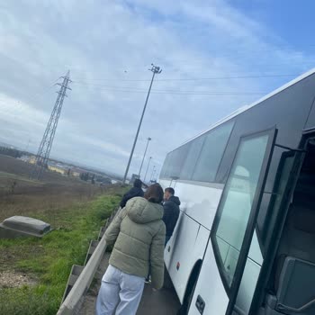 Otobüs Arızası Yolcuları Mağdur Etti