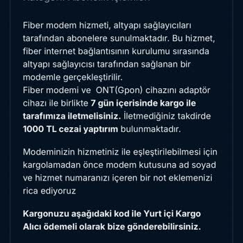 Comnet İle İletişim Sorunu Ve Kargo Mağduriyeti
