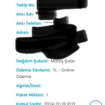 Zara Ve Kargoist İle Kaybolan Paket Sorunu