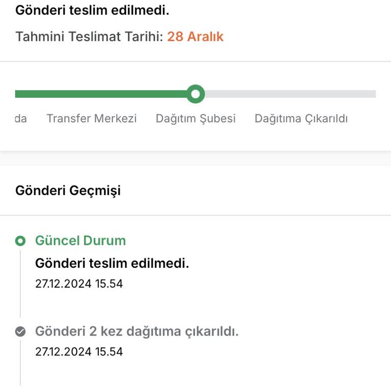 Kargo Teslimatında Yaşanan Sorunlar