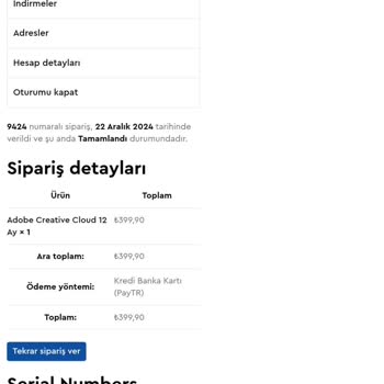 Lisans Sorunu: Crackli Dosya Gönderimi