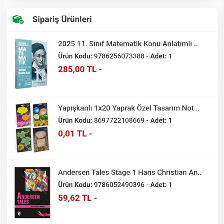 Kayıp Kargo: Kitapsec Siparişim Nerede