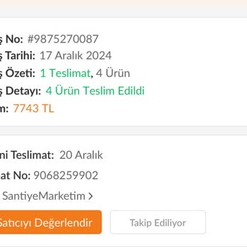 Eksik Ürün Teslimatı Ve İade Sorunu