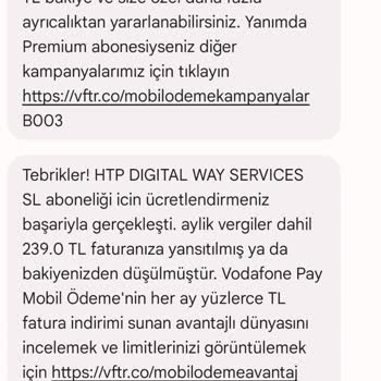 Yanlış Paket Ücretlendirmesi Ve Müşteri Hizmetlerine Ulaşamama Sorunu