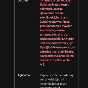 Yeni Alınan Kulaklıkta Şarj Sorunu Ve Garanti Problemi