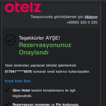 Rezervasyon Sorunu: Otelz'de Yaşanan Büyük Hata