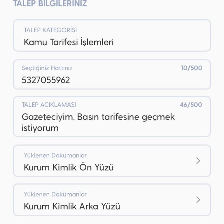 Turkcell'de Basın Tarifesi Mağduriyeti