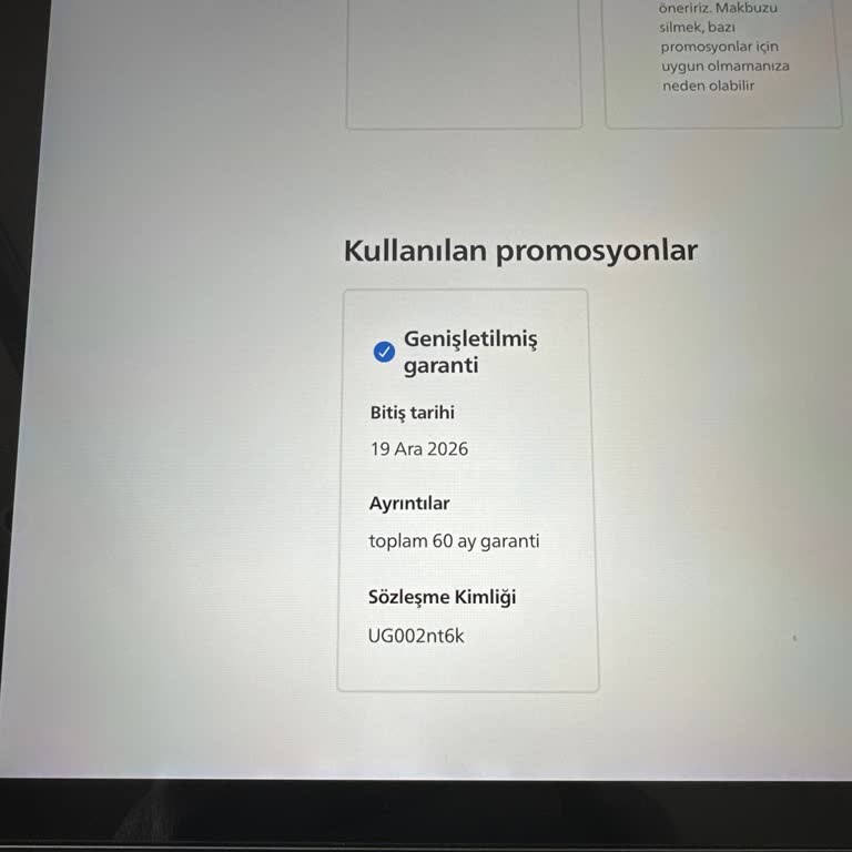 Garanti Kapsamı Dışında Kalan Batarya Sorunu