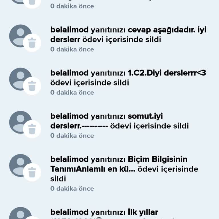 Haksız Silinen Cevaplar Ve Hesap Kapatma Tehdidi