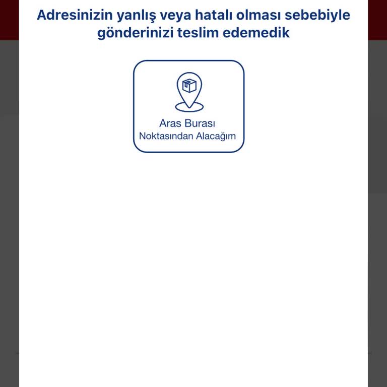 Yanlış Adres İddiasıyla Teslim Edilmeyen Kargo