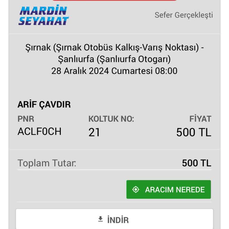 Otobüs Seferi İptali Ve Yolculukta Yaşanan Güvenlik Sorunları