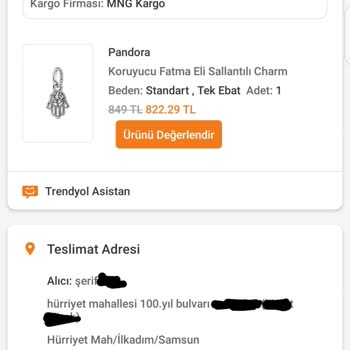 Trendyol Ve Pandora Alışverişinde Hayal Kırıklığı