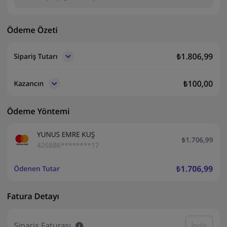 Getir'den Fiş Talebi Sorunu