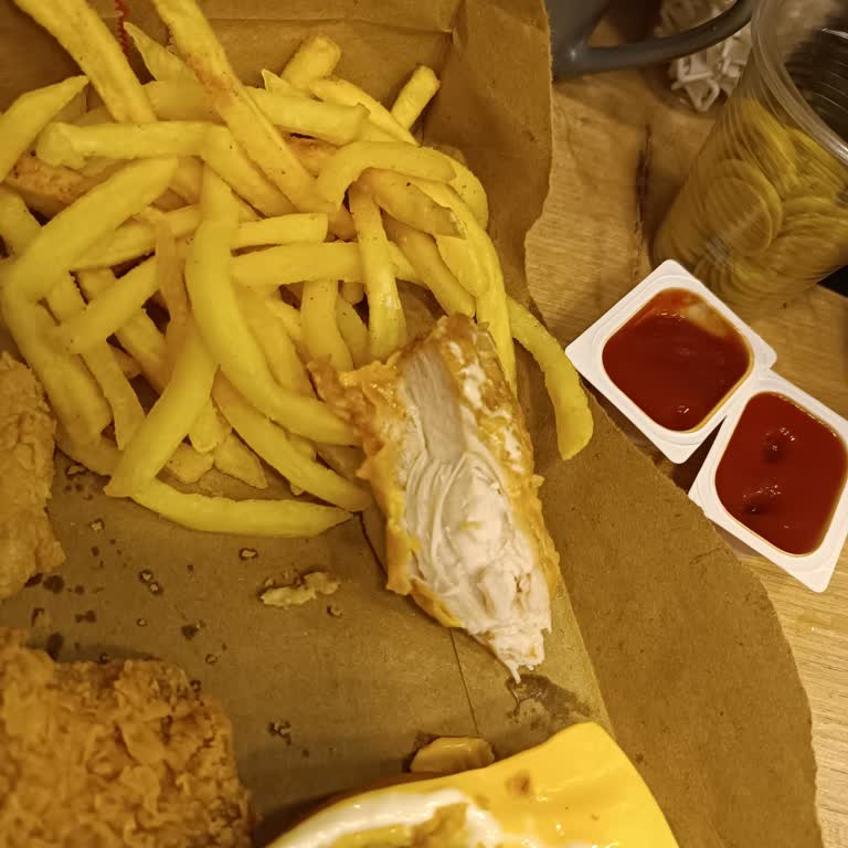 Sert Tavuklu Hamburger Hayal Kırıklığı