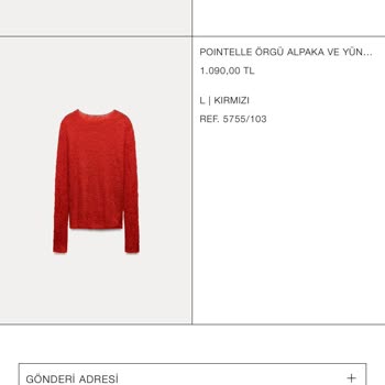 Zara Online Siparişinin Teslim Edilmemesi Ve İade Talebi