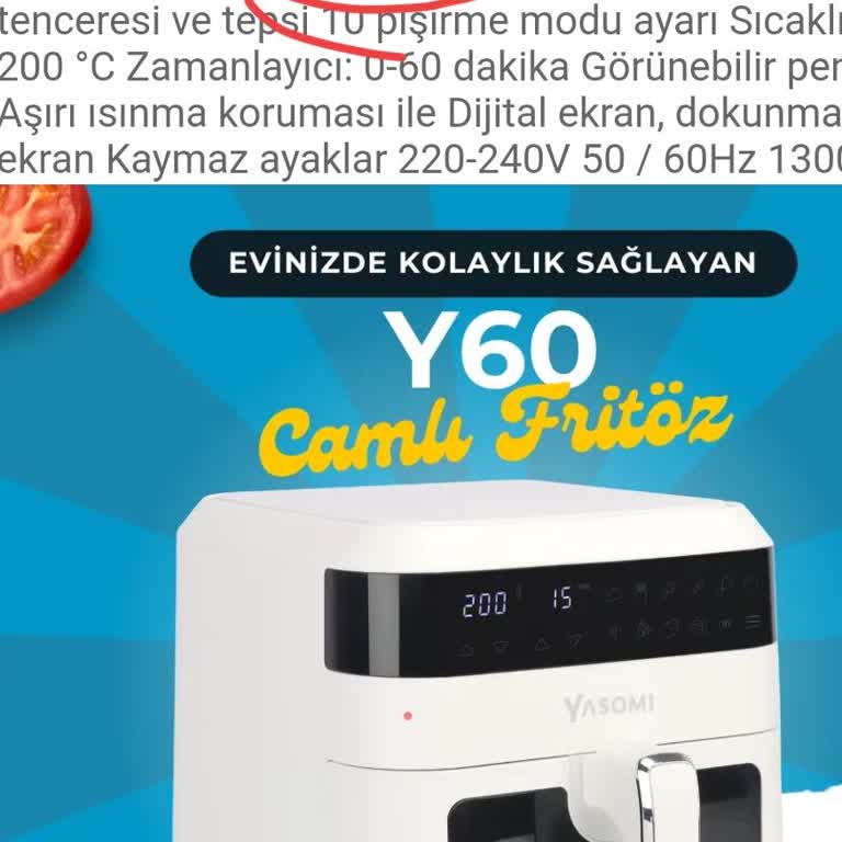 Yanlış Güçte Airfryer Ve Yetersiz Servis