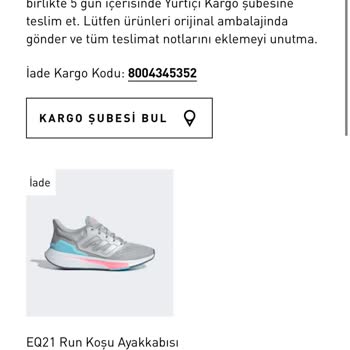 Adidas İade Sürecinde 23 Günlük Gecikme Ve Müşteri Hizmetleri Sorunları