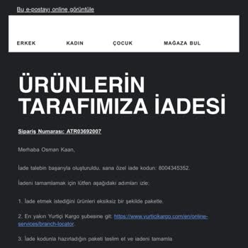 Adidas İade Sürecinde 23 Günlük Gecikme Ve Müşteri Hizmetleri Sorunları