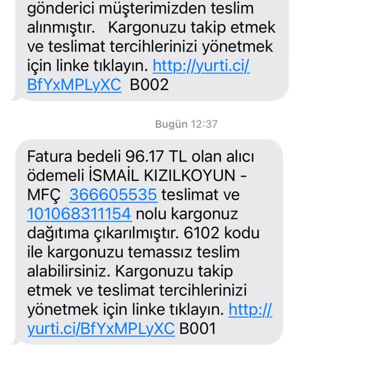 Kargo Ücreti İadesi Ve Tehdit Sorunu