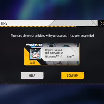 Cuenta Garena Free Fire bloqueada, solicito recuperación
