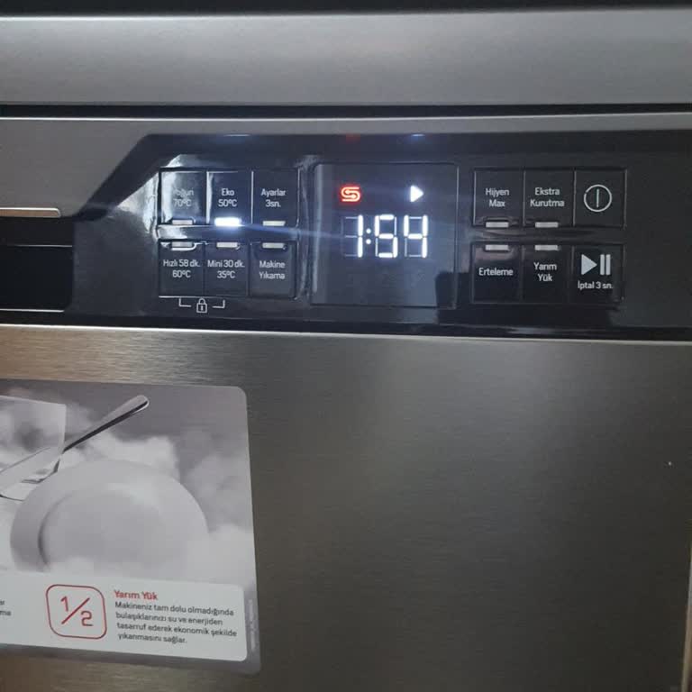 Bulaşık Makinesi Uyarı Simgesi Sorunu