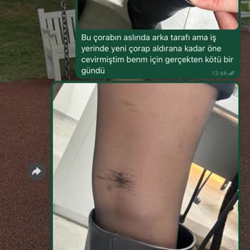 Çizme Üretim Hatası Ve Müşteri Hizmetleri İlgisizliği