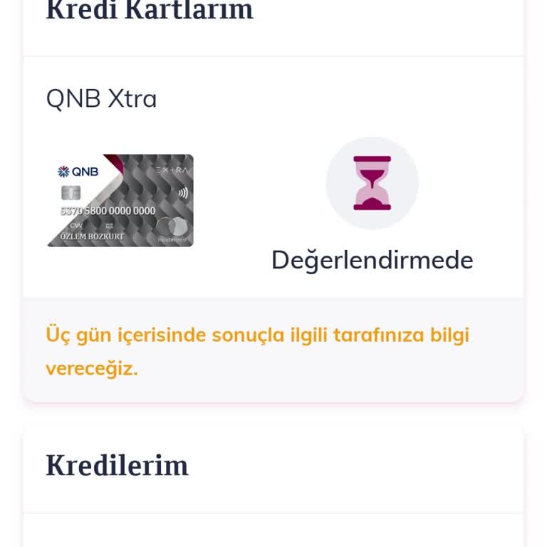Kredi Kartı Başvurumda 3 Günlük Bekleyiş Çilesi