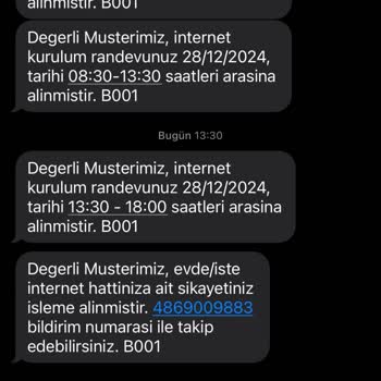İnternet Bağlantı Sorunu Ve İletişim Eksikliği