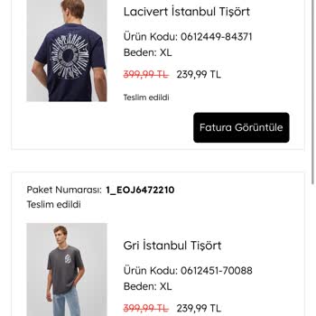 Mavi'den İade Edilmeyen Ürünler Ve Yanıtsız Talep