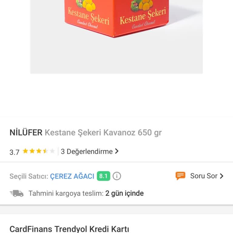 Trendyol'dan Eksik Gramajlı Ürün Ve İlgisizlik Mağduriyeti