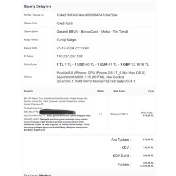 Sipariş Sonrası İletişim Sorunları