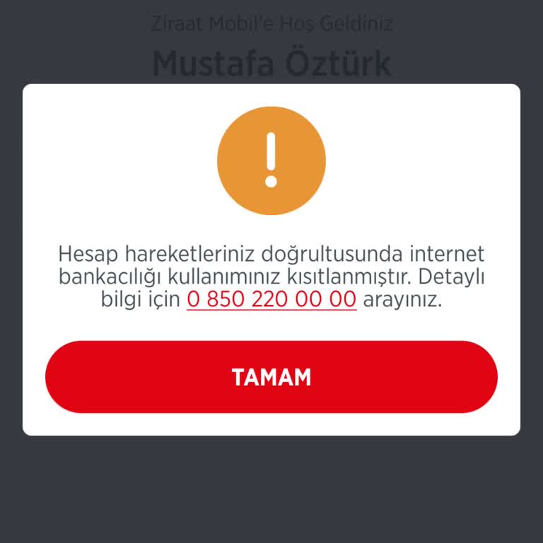 Askerdeyken Hesap Kısıtlaması Sorunu