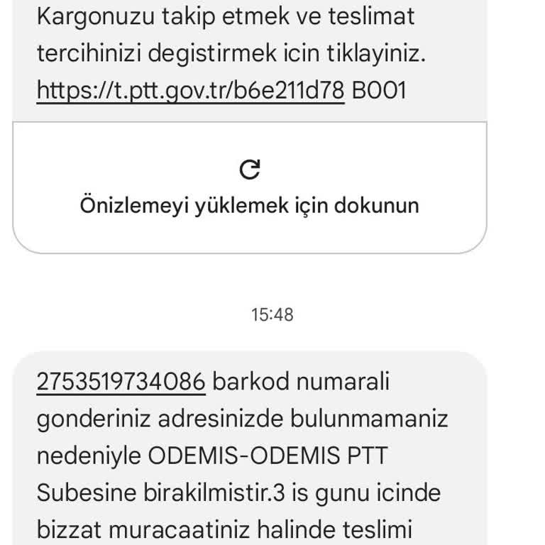 PTT Kargo Teslimat Sorunları Ve Müşteri Memnuniyetsizliği