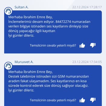 TurkNet Müşteri Hizmetleri İle İletişim Sorunları