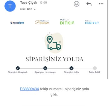 Taze Çiçek'ten Zamanında Teslim Edilmeyen Sipariş Hayal Kırıklığı