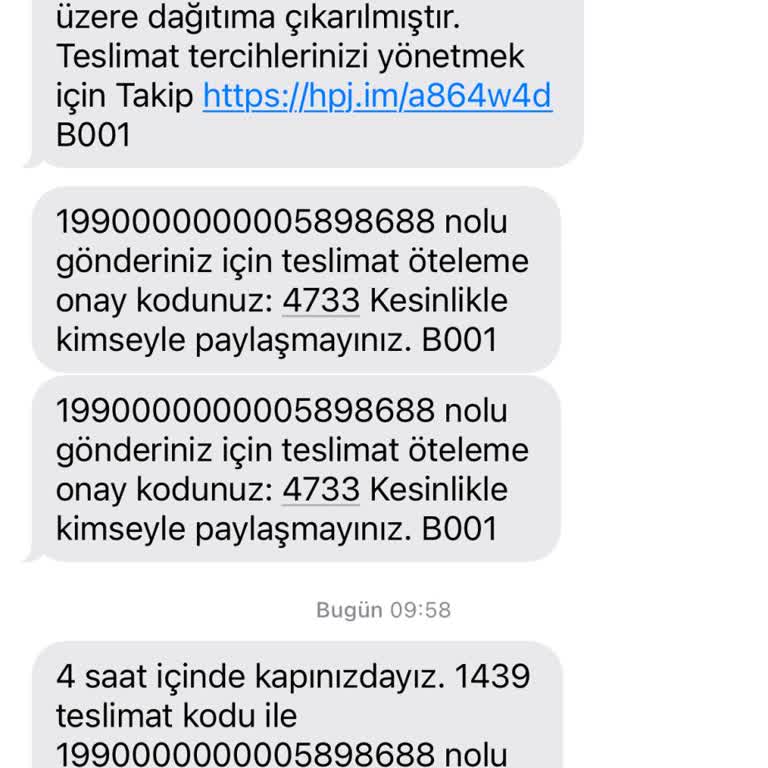 Hepsijet Kargo Teslimat Sorunu