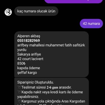 Yanlış Numara Ve Kargo Ücreti Sorunu