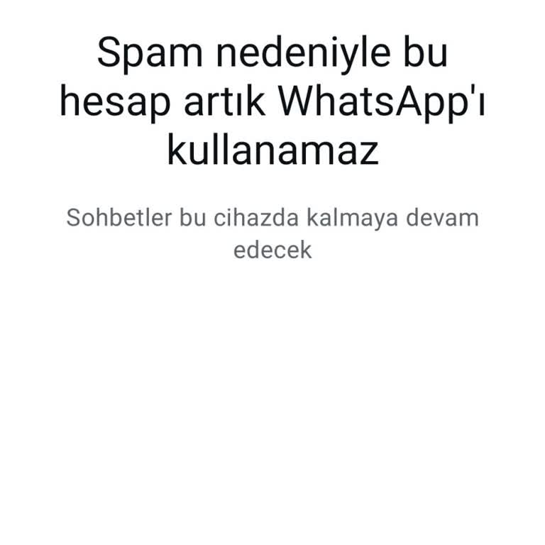 WhatsApp'ta Haksız Grup Engeli