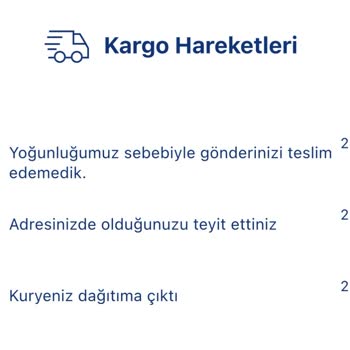 Teslimat Sorunları Ve Müşteri Memnuniyetsizliği