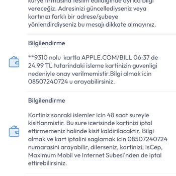 Apple Üzerinden İzinsiz Para Çekimi