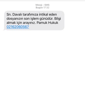 Yanıltıcı SMS'lerle Mücadele İsteği