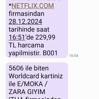 Kredi Kartından Haksız Çekim
