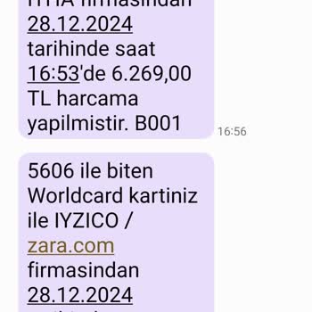 Kredi Kartından Haksız Çekim